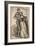 Study for 'The Black Brunswicker', 1859-John Everett Millais-Framed Giclee Print