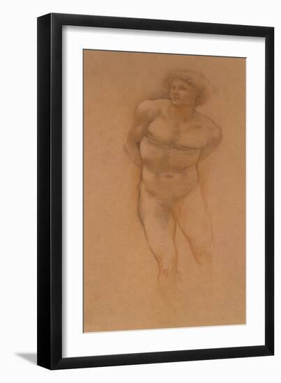 Study for 'The Car of Love'-Edward Burne-Jones-Framed Giclee Print