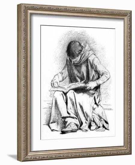 Study for the Education of St Louis (Pantheo), C1880-1882-Alexandre Cabanel-Framed Giclee Print