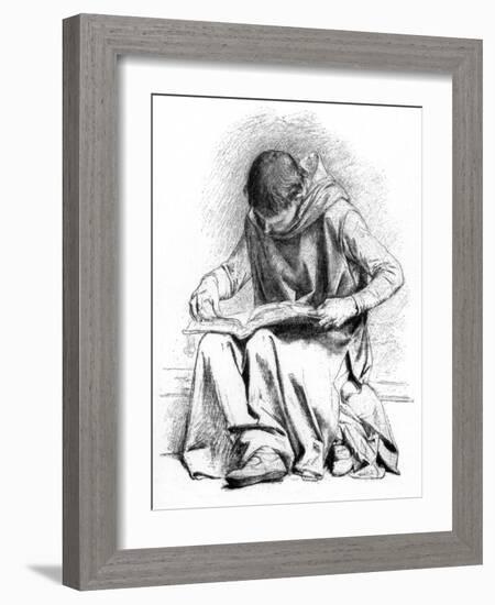 Study for the Education of St Louis (Pantheo), C1880-1882-Alexandre Cabanel-Framed Giclee Print