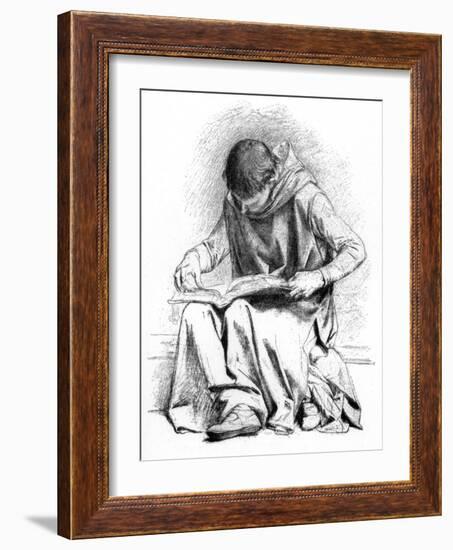 Study for the Education of St Louis (Pantheo), C1880-1882-Alexandre Cabanel-Framed Giclee Print