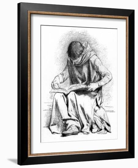 Study for the Education of St Louis (Pantheo), C1880-1882-Alexandre Cabanel-Framed Giclee Print