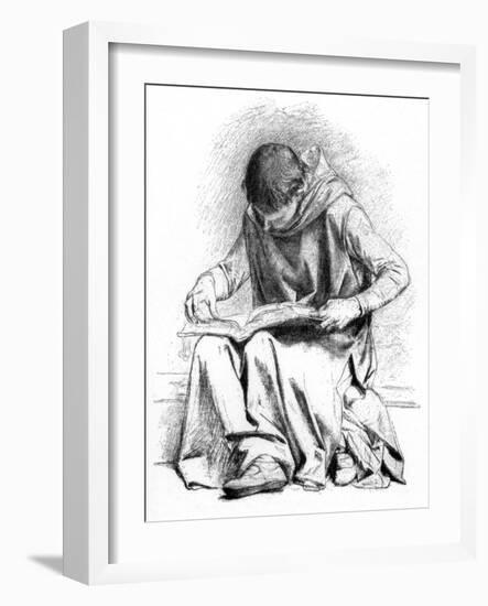 Study for the Education of St Louis (Pantheo), C1880-1882-Alexandre Cabanel-Framed Giclee Print