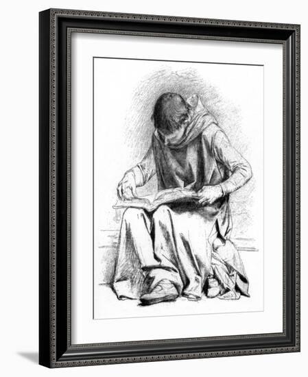 Study for the Education of St Louis (Pantheo), C1880-1882-Alexandre Cabanel-Framed Giclee Print