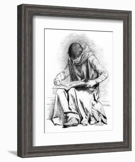 Study for the Education of St Louis (Pantheo), C1880-1882-Alexandre Cabanel-Framed Giclee Print