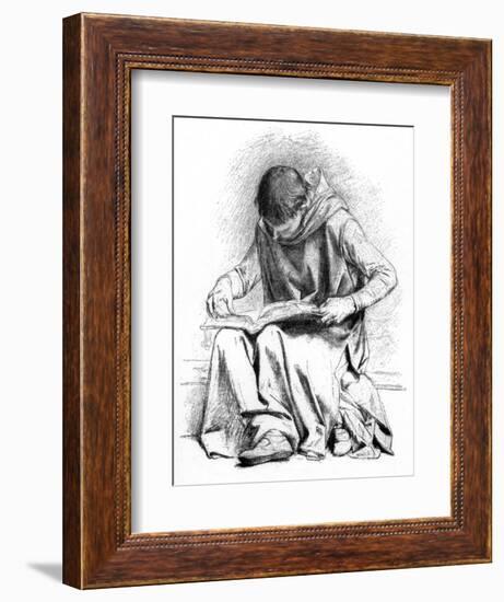 Study for the Education of St Louis (Pantheo), C1880-1882-Alexandre Cabanel-Framed Giclee Print