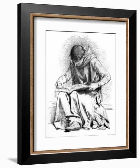 Study for the Education of St Louis (Pantheo), C1880-1882-Alexandre Cabanel-Framed Giclee Print