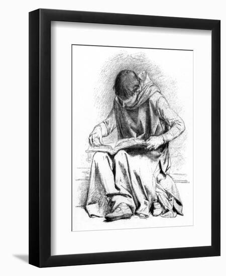 Study for the Education of St Louis (Pantheo), C1880-1882-Alexandre Cabanel-Framed Giclee Print