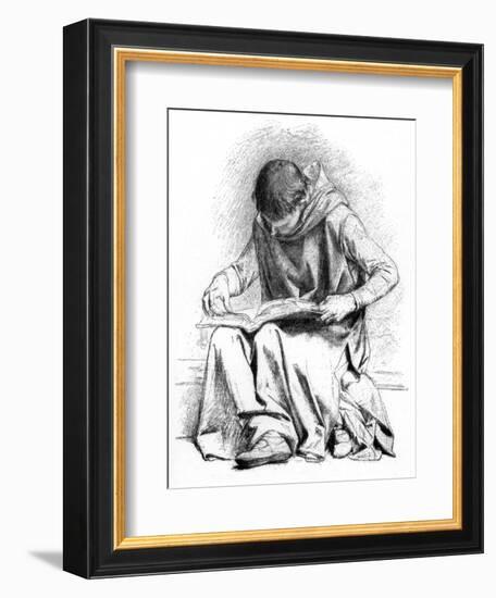 Study for the Education of St Louis (Pantheo), C1880-1882-Alexandre Cabanel-Framed Giclee Print