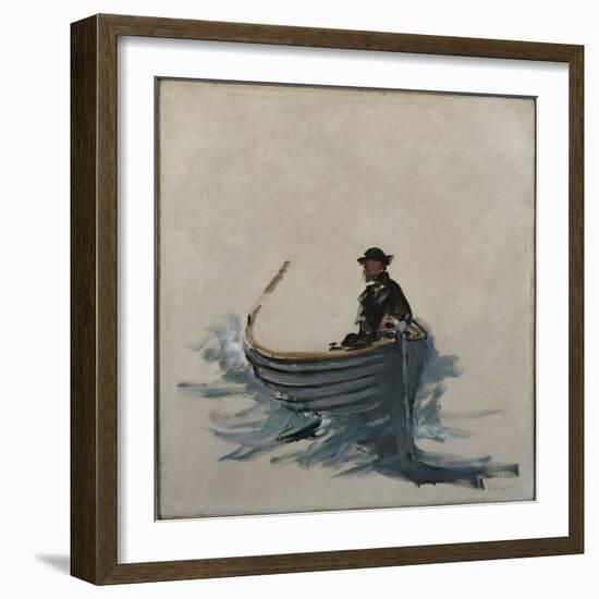 Study for the Escape of Rochefort, 1881-Edouard Manet-Framed Giclee Print