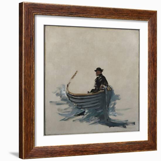 Study for the Escape of Rochefort, 1881-Edouard Manet-Framed Giclee Print