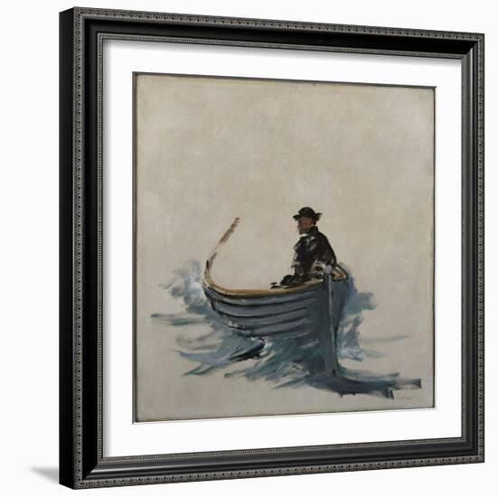 Study for the Escape of Rochefort, 1881-Edouard Manet-Framed Giclee Print