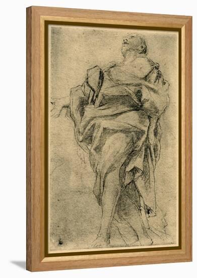 Study for the Figure of an Apostle, 1913-Correggio-Framed Premier Image Canvas