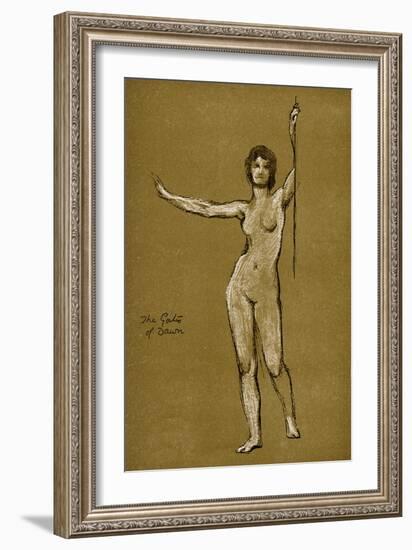 Study for the Gates of Dawn, 1900-Herbert James Draper-Framed Giclee Print