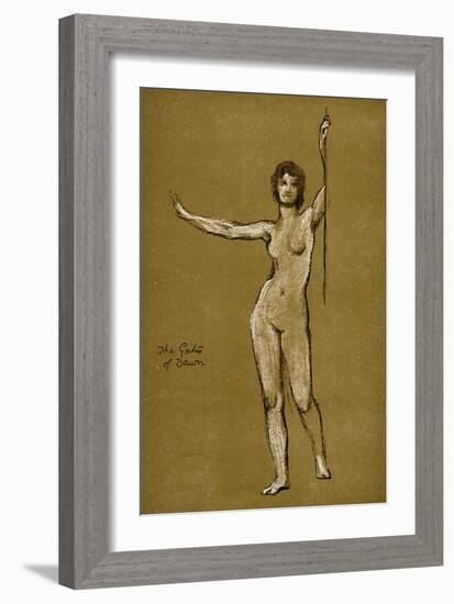 Study for the Gates of Dawn, 1900-Herbert James Draper-Framed Giclee Print