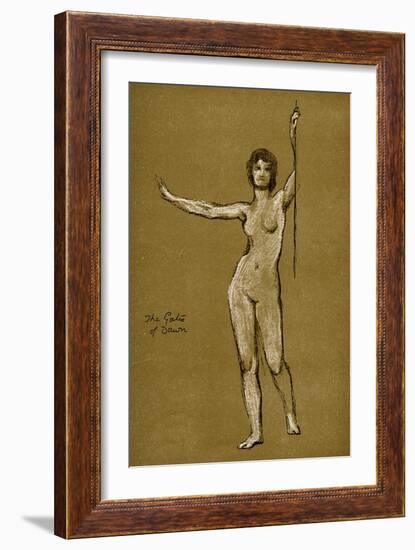 Study for the Gates of Dawn, 1900-Herbert James Draper-Framed Giclee Print