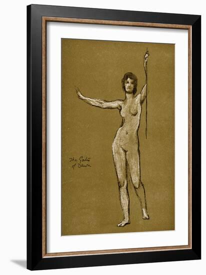 Study for the Gates of Dawn, 1900-Herbert James Draper-Framed Giclee Print