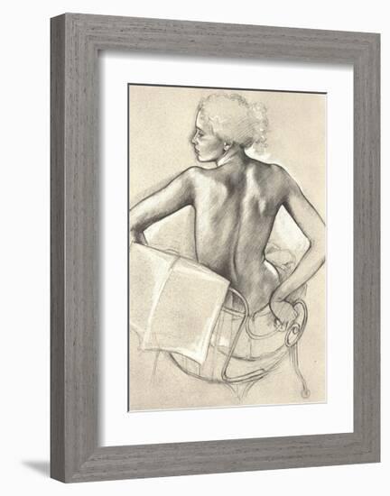 Study for the Get Out of My Sun-Francine Van Hove-Framed Art Print