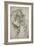 Study for the Head of Mary Magdalene-Leonardo da Vinci-Framed Giclee Print