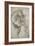 Study for the Head of Mary Magdalene-Leonardo da Vinci-Framed Giclee Print