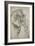 Study for the Head of Mary Magdalene-Leonardo da Vinci-Framed Giclee Print