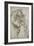 Study for the Head of Mary Magdalene-Leonardo da Vinci-Framed Giclee Print