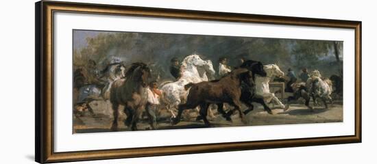 Study for the Horsemarket, 1900-Rosa Bonheur-Framed Giclee Print