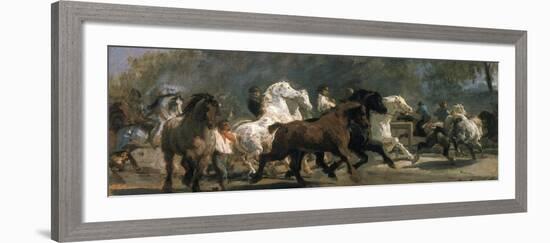 Study for the Horsemarket, 1900-Rosa Bonheur-Framed Giclee Print