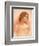 Study for 'The Lady Clare', C.1900 (Red Chalk on Paper) (See 55018)-John William Waterhouse-Framed Giclee Print