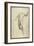 Study for The Last Judgement-Michelangelo Buonarroti-Framed Giclee Print