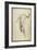 Study for The Last Judgement-Michelangelo Buonarroti-Framed Giclee Print