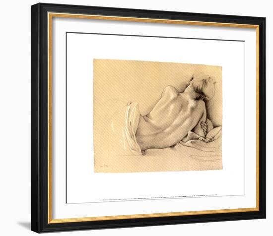 Study for The Odalisk-Francine Van Hove-Framed Art Print