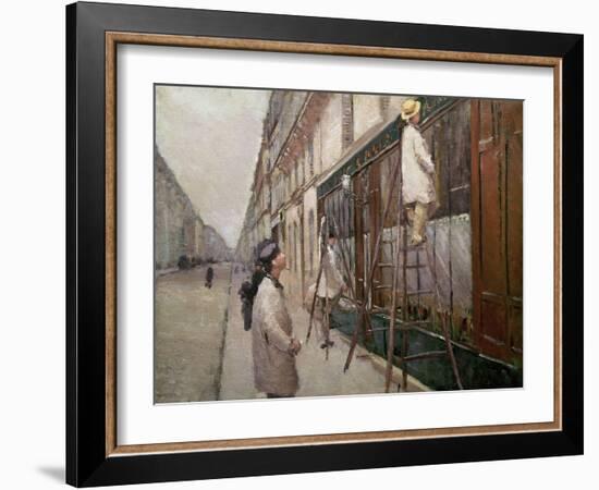 Study for the Painters, 1877-Gustave Caillebotte-Framed Giclee Print