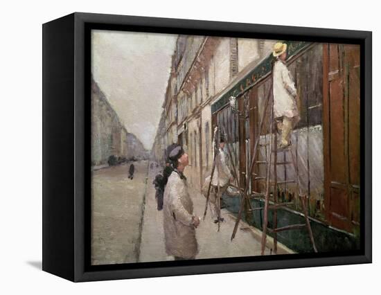 Study for the Painters, 1877-Gustave Caillebotte-Framed Premier Image Canvas