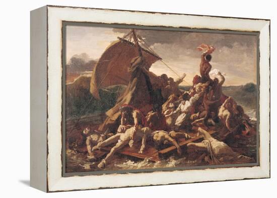 Study for the Raft of the Medusa, 1819-Théodore Géricault-Framed Premier Image Canvas