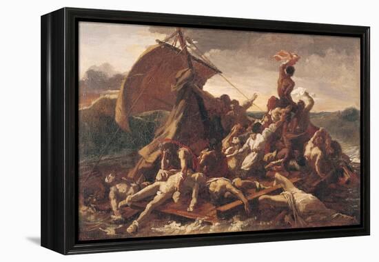 Study for the Raft of the Medusa, 1819-Théodore Géricault-Framed Premier Image Canvas