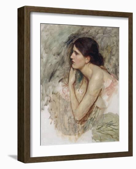 Study for 'The Sorceress'-John William Waterhouse-Framed Giclee Print