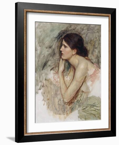 Study for 'The Sorceress'-John William Waterhouse-Framed Giclee Print