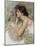 Study for 'The Sorceress'-John William Waterhouse-Mounted Giclee Print