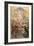 Study for "The Spirit of Justice'-Ford Madox Brown-Framed Giclee Print