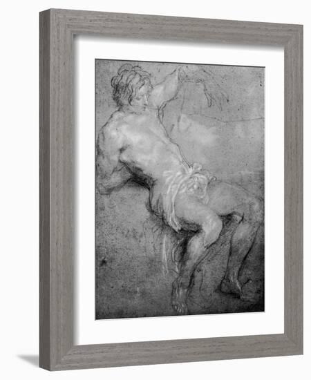 Study for the St Sebastian, 1913-Sir Anthony Van Dyck-Framed Giclee Print