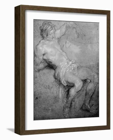 Study for the St Sebastian, 1913-Sir Anthony Van Dyck-Framed Giclee Print