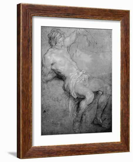 Study for the St Sebastian, 1913-Sir Anthony Van Dyck-Framed Giclee Print