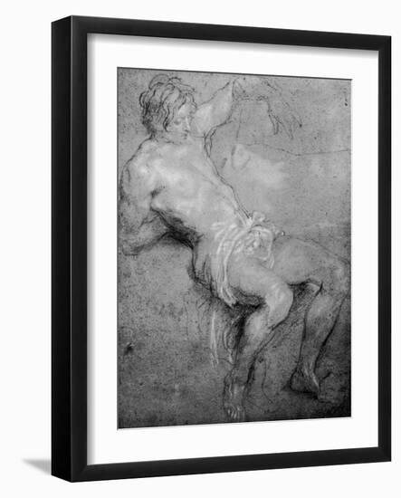 Study for the St Sebastian, 1913-Sir Anthony Van Dyck-Framed Giclee Print