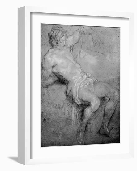 Study for the St Sebastian, 1913-Sir Anthony Van Dyck-Framed Giclee Print