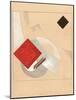 Study (For the Story of Two Quadrat), C. 1920-El Lissitzky-Mounted Giclee Print