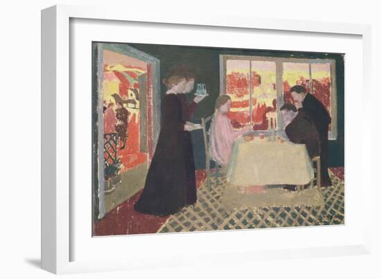 Study for the Supper at Emmaus, 1894-Maurice Denis-Framed Giclee Print