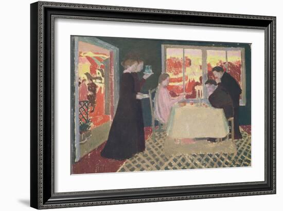 Study for the Supper at Emmaus, 1894-Maurice Denis-Framed Giclee Print