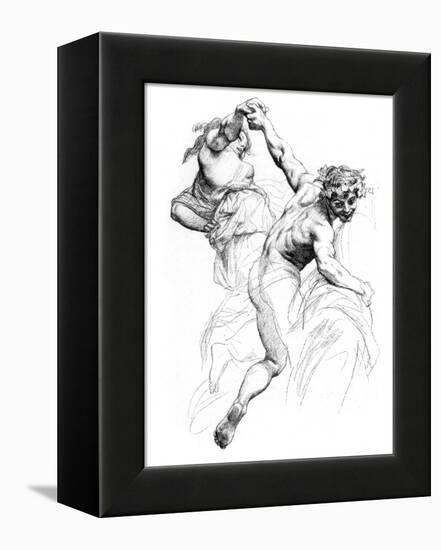 Study for the Triumph of Flora, C1880-1882-Alexandre Cabanel-Framed Premier Image Canvas