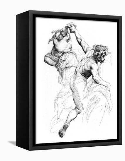 Study for the Triumph of Flora, C1880-1882-Alexandre Cabanel-Framed Premier Image Canvas